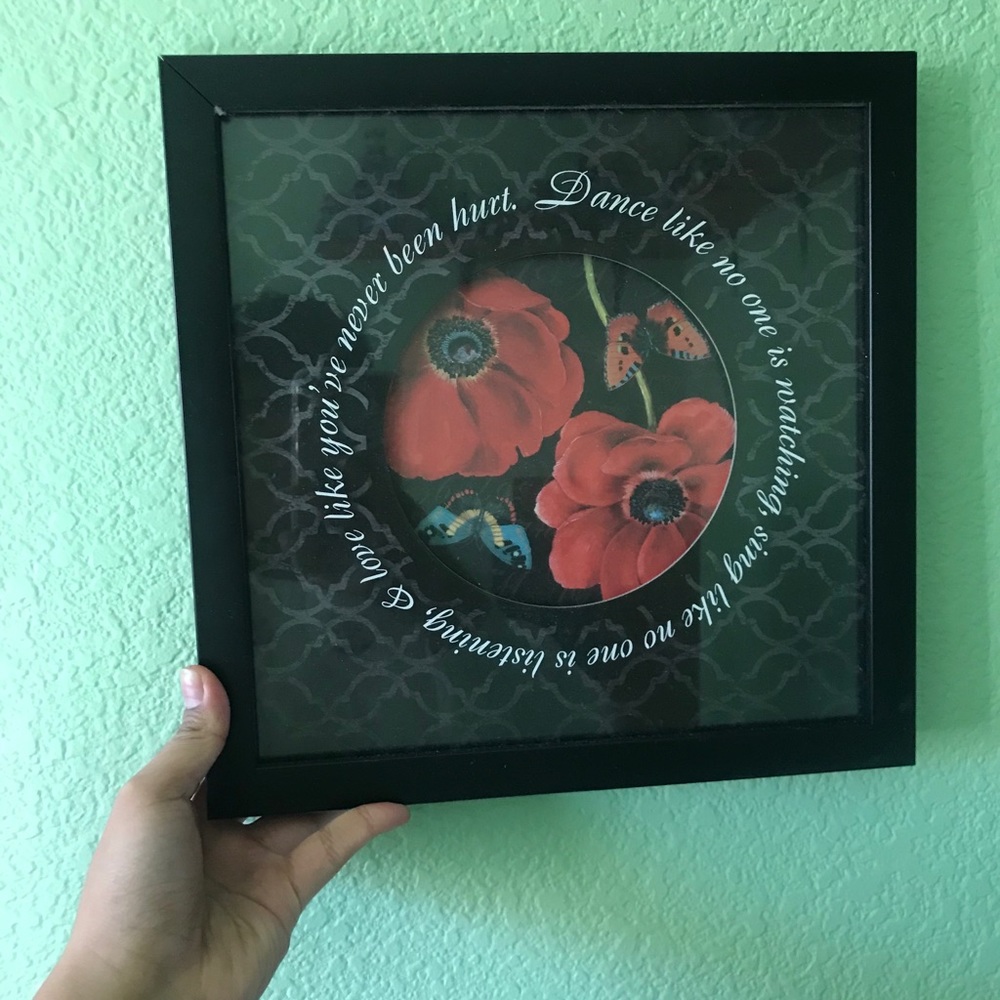 Picture with inspirational quote